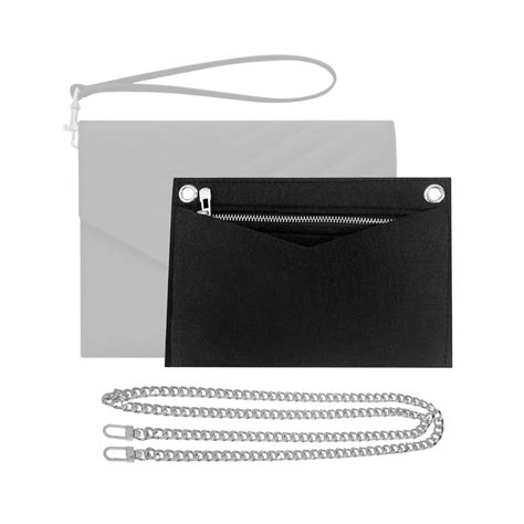 ysl insert with chain|Amazon.com: Ysl Clutch Insert With Chain.